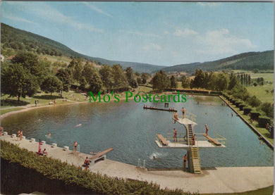 Germany Postcard - Bad Orb im Spessart Schwimmbad   SW11443