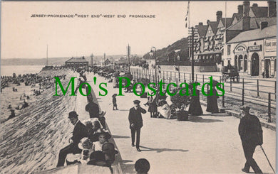 Jersey Postcard - West End Promenade SW12342