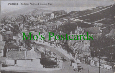 Dorset Postcard - Portland, Fortunes Well and General View  SW12365