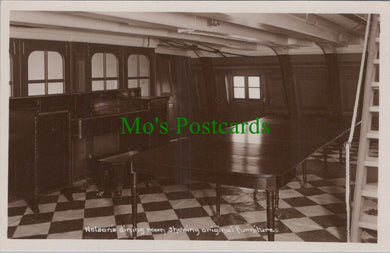 Military Postcard - H.M.S.Victory, Nelson's Dining Room DC2485