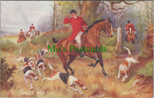 Load image into Gallery viewer, Animals Postcard - Dogs, Foxhounds, Hunting Scene DC2494
