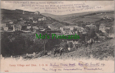 Isle of Man Postcard - Laxey Village and Glen  SW12992