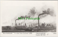 Load image into Gallery viewer, Staffordshire Postcard - Old Burslem, A View From Tunstall c1910 - SW11706
