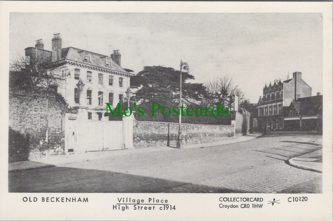 London Postcard - Old Beckenham, Village Place High Street c1914 - SW11712