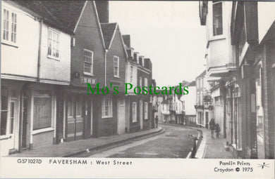 Kent Postcard - Faversham, West Street   SW11717