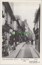 Load image into Gallery viewer, Kent Postcard - Old Ashford, Middle Row c1908 - SW11718
