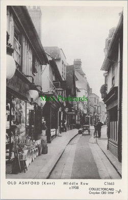 Kent Postcard - Old Ashford, Middle Row c1908 - SW11718