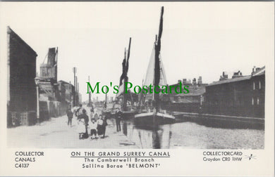 Transport Postcard - On The Grand Surrey Canal, The Camberwell Branch SW11727
