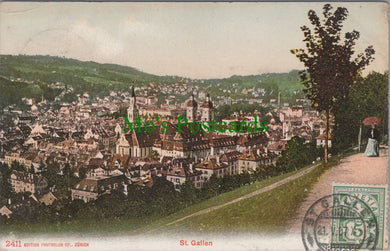 Switzerland Postcard - View of St Gallen   SW11646