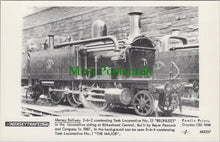 Load image into Gallery viewer, Mersey Railway Postcard - Birkenhead Central, Locomotive 13 &quot;Brunlees&quot; SW11602
