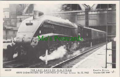 Railway Postcard - Dominion of Canada at King's Cross Train Station SW11603