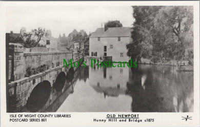 Isle of Wight Postcard - Old Newport, Hunny Hill and Bridge c1875 - SW11628