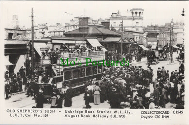 London Postcard - Old Shepherd's Bush, Uxbridge Road Station  SW11632