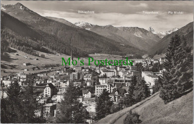 Switzerland Postcard - Davos, Blick Von Der Hohen Promenade Gegen.. SW11634