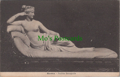 Italy Postcard - Rome / Roma - Paolina Bonaparte  SW11636