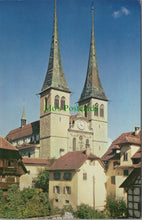Load image into Gallery viewer, Switzerland Postcard - Lucerne and Collegiate Church  SW11639
