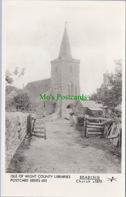 Isle of Wight Postcard - Brading Church c1870 -  SW14833