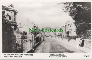 Isle of Wight Postcard - Old Newport, Castle Road c1913 - SW14841