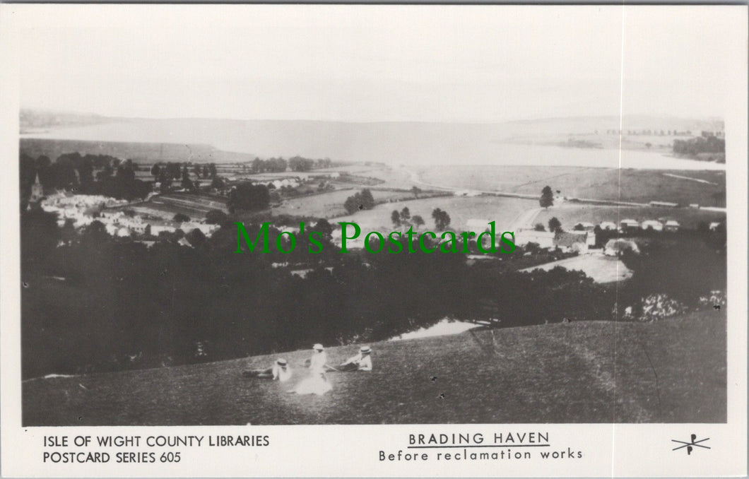 Isle of Wight Postcard - Brading Haven Before Reclamation Works  SW14843