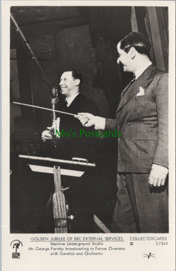 Music Postcard - George Formby Broadcasting To Forces Overseas SW14846