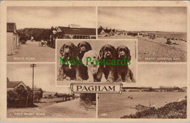 Sussex Postcard - Views of Pagham  SW13555