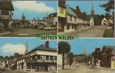 Essex Postcard - Views of Saffron Walden  SW13558