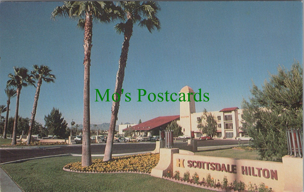 America Postcard - Scottsdale Hilton Hotel, Arizona  SW13564