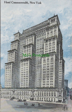 America Postcard - New York, Hotel Commonwealth  SW13568