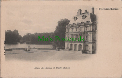 France Postcard - Fontainebleau, Etang Des Carpes Et Musee Chinois SW11760