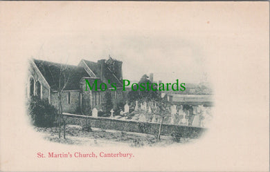 Kent Postcard - St Martin's Church, Canterbury   SW11785