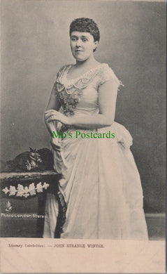 Literature Postcard - Novelist Henrietta Eliza Vaughan  SW11787