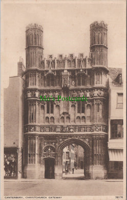 Kent Postcard - Canterbury, Christchurch Gateway  SW11801