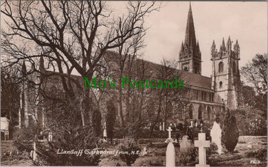 Wales Postcard - Llandaff Cathedral From North East  SW11804