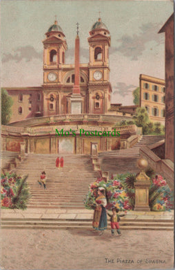 Italy Postcard - The Piazza of Spagna, Rome   SW11810