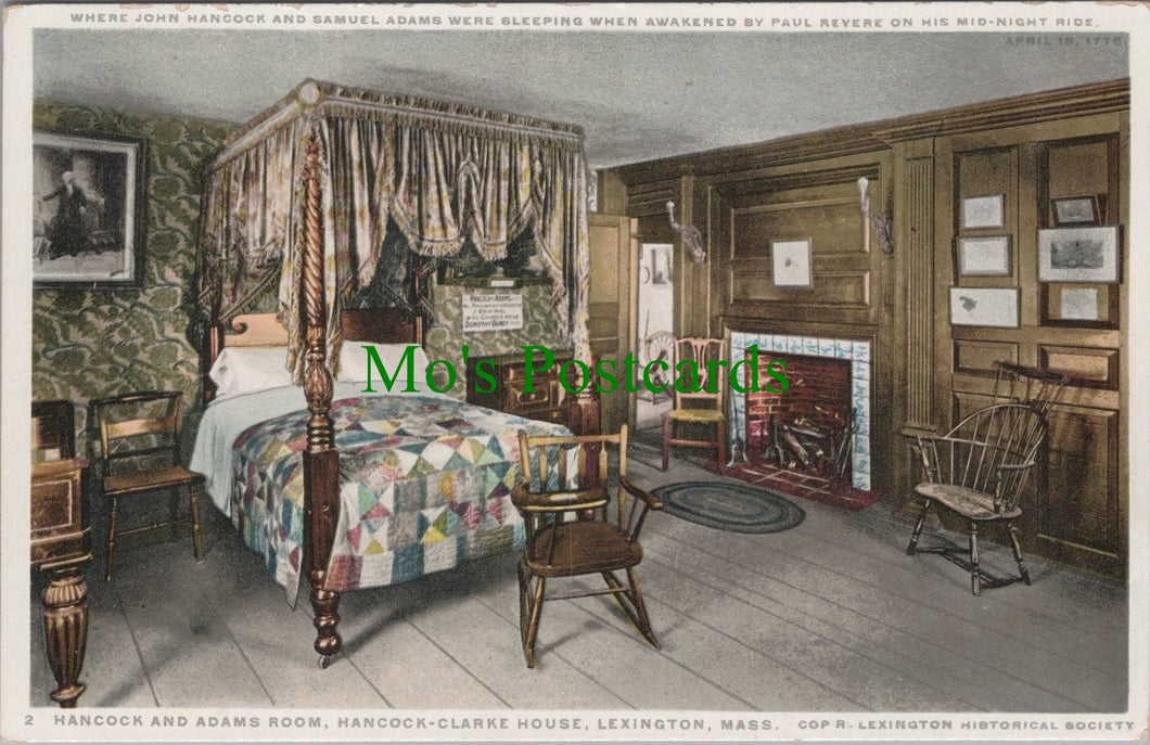 America Postcard - Hancock-Clarke House, Lexington DC1154