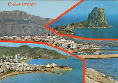 Spain Postcard - Views of Costa Blanca, Alicante SW12832