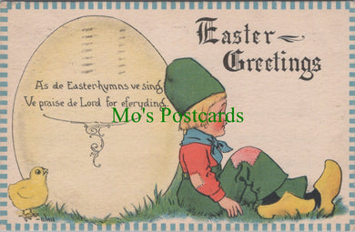 Greetings Postcard - Easter Greetings  DC1119