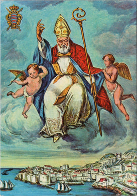 Religion Postcard - St Blasius, Protector of Dubrovnik   SW12840