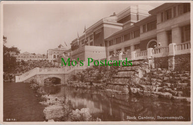 Dorset Postcard - Bournemouth, Rock Gardens  DC1130