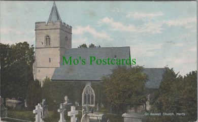 Hertfordshire Postcard - Great Amwell Church  DC1131