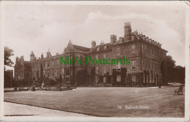 Nottinghamshire Postcard - Rufford Abbey, Rufford   DC1139
