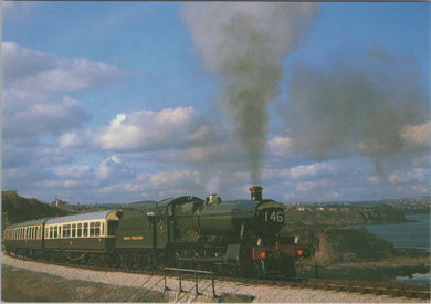 Railway Postcard - Torbay and Dartmouth Railway Train at Waterside SW12843