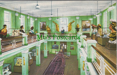 Hampshire Postcard - Figureheads, The Victory Museum, Portsmouth  DC1062