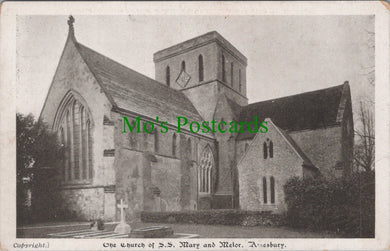 Wiltshire Postcard - Amesbury, Church of S.S.Mary and Melor  DC1074