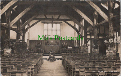London Postcard - St Albans Church Interior, Cheam DC1094