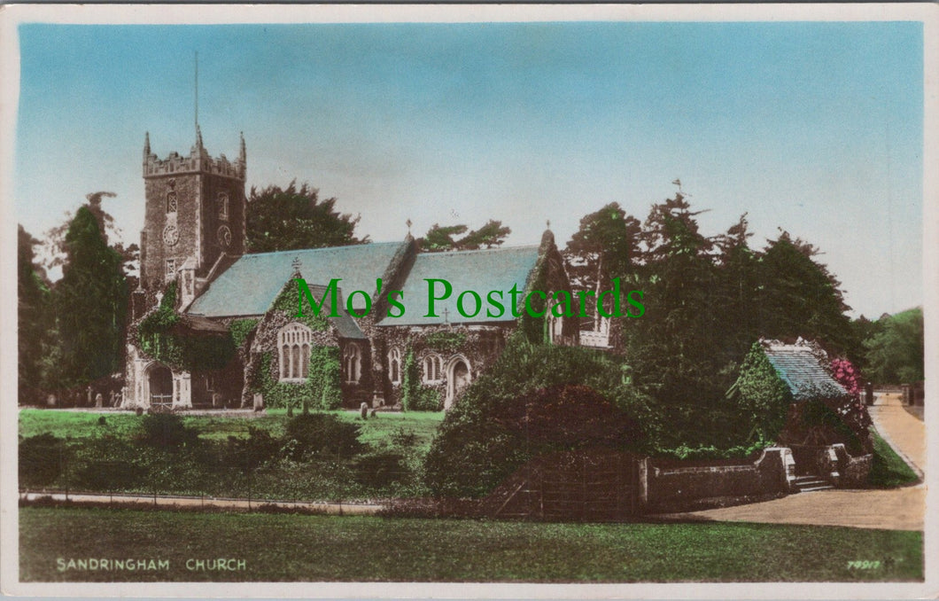 Norfolk Postcard - Sandringham Church  DC1099