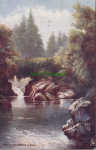 Load image into Gallery viewer, Wales Postcard - Artist View of Pont-Y-Pair, Betws-Y-Coed DC991
