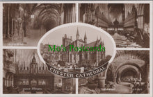 Load image into Gallery viewer, Cheshire Postcard - Views of Chester Cathedral  DC1042
