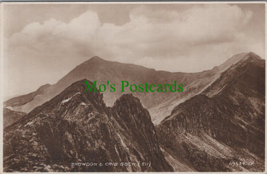 Wales Postcard - Snowdon and Crib Goch  DC1054