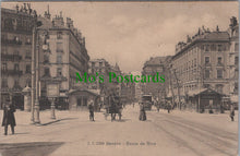 Load image into Gallery viewer, Switzerland Postcard - Geneva, Geneve, Cours De Rive  SW13138
